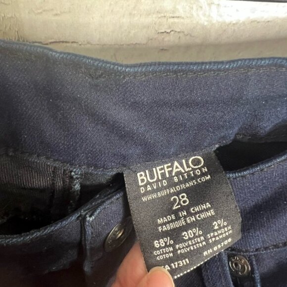 Buffalo David Bitton Women's Flare Jeans - Dark Blue Emmanuelle size 28 - Picture 5 of 8